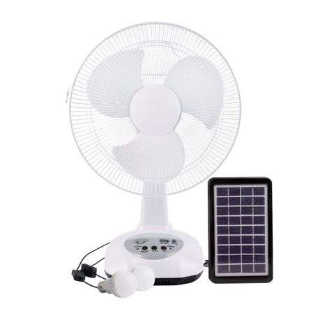 Portable Solar Powered Mini Fan 12Inch