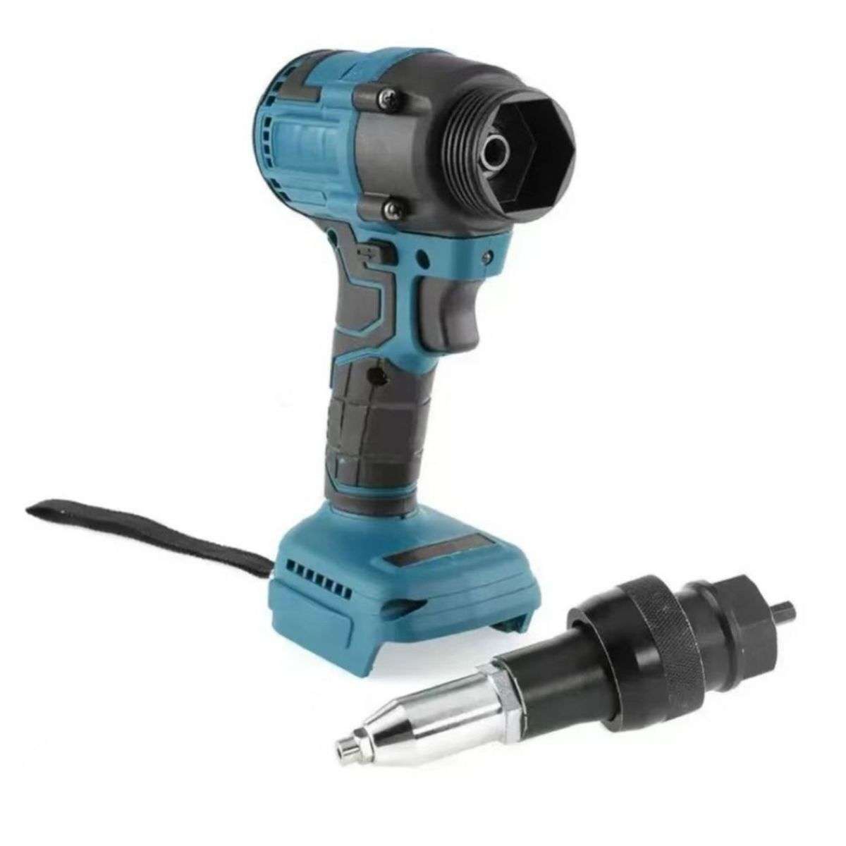 21V Cordless Rivet Gun Kit with Case, 1 Battery& Accessories
