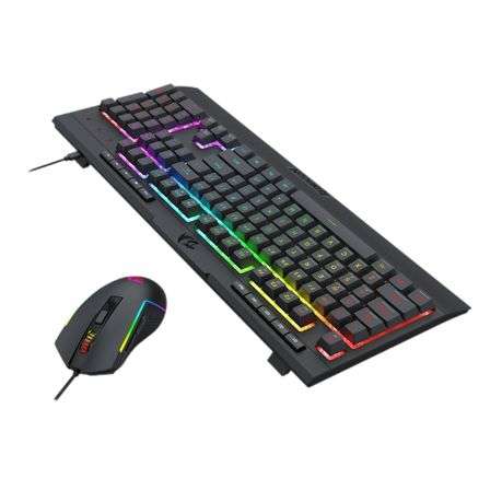 Redragon - S151 Gaming Keyboard and Mouse Combo-Black - Redragon - S151 Gaming Keyboard and Mouse...