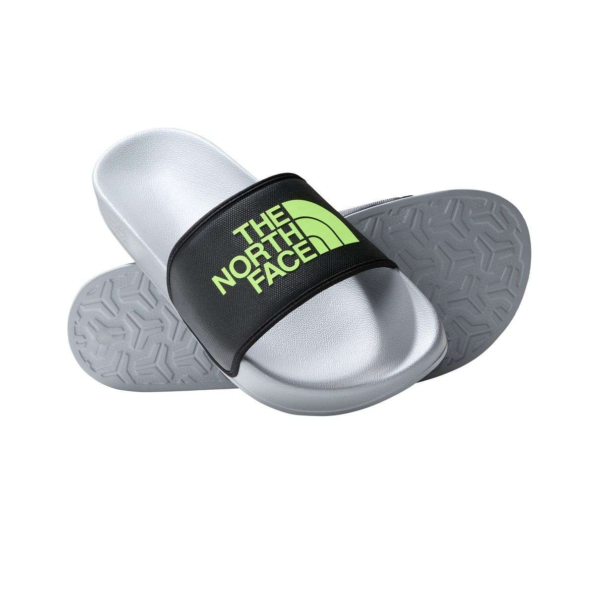 The North Face Base Camp Slides Grey Yellow