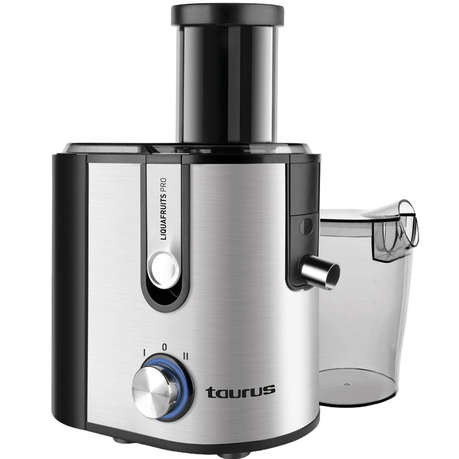 Taurus - Juice Extractor Stainless Steel Brushed 800W "Liquafruits Pro" - Taurus - Juice Extracto...