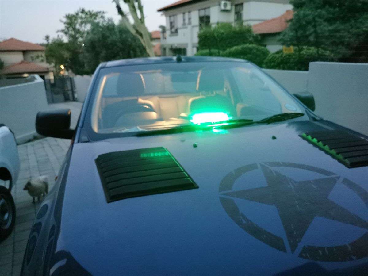 Dash Mount Emergency Strobe Light - Dash Strobe Light Flashing Light *8LED
