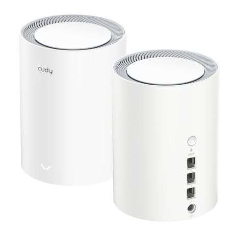 Cudy - BE3600 Gigabit Mesh Wi-Fi 7 System  2 Pack - Cudy - BE3600 Gigabit Mesh Wi-Fi 7 System ...
