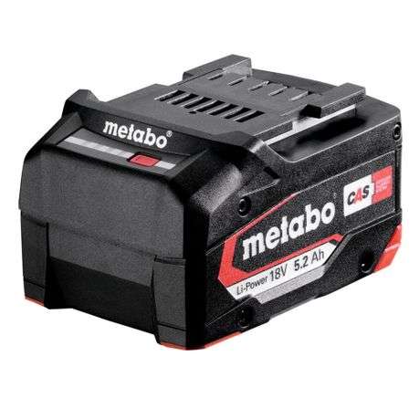 Metabo - Li-Power Battery Pack 18V - 5.2Ah - Metabo - Li-Power Battery Pack 18V - 5.2Ah