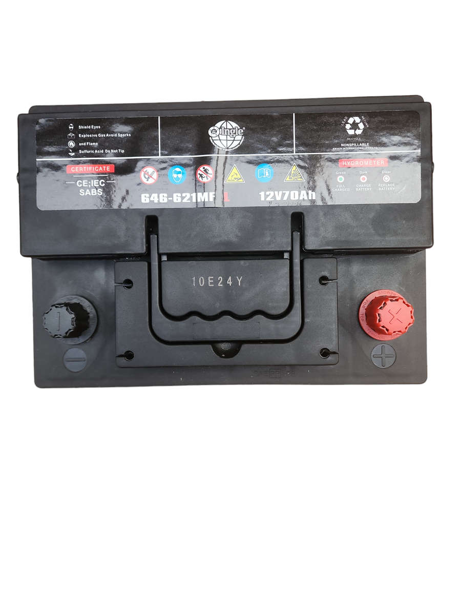 621-646 12V70Ah - Maintenance Free INGLE Car Battery