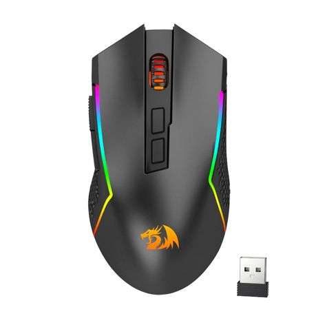Redragon - Trident PRO 8000DPI 7-Button RGB Gaming Mouse - Black - Redragon - Trident PRO 8000DPI...