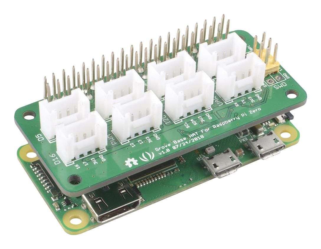 Seeed Studio 103030276 Base Hat Board, 3.3 V, Raspberry 2/ 3 B/B+ Zero/4