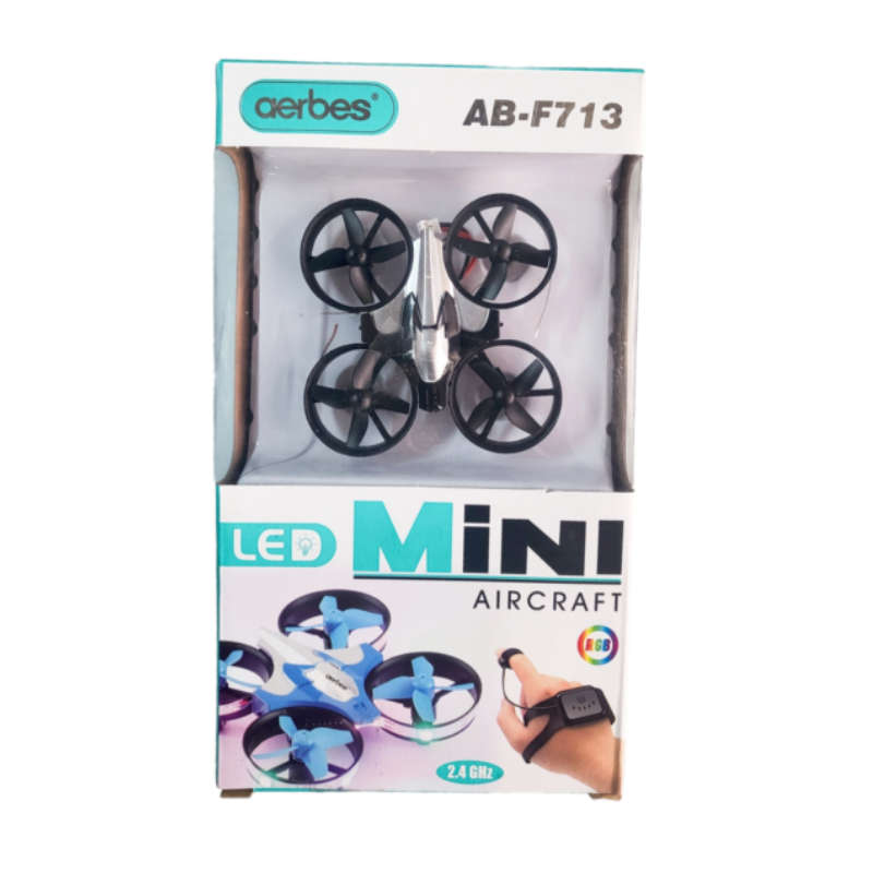 6 Axis Gyro Stabilizer Mini LED Aircraft