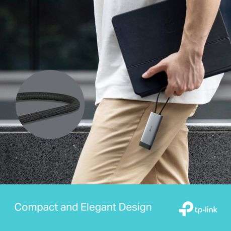 Tp-Link - UH5020C USB Type-C 5-in-1 Hub, 1xHDMI + 1xPD + 1xType-C + 2xType-A - Tp-Link - UH5020C ...
