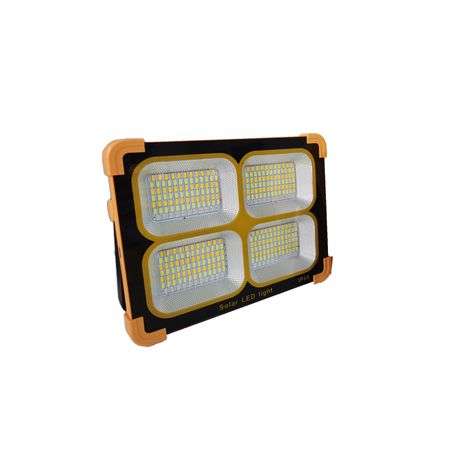 LED Portable Spotlight USB And Solar Rechargeable Light 200w