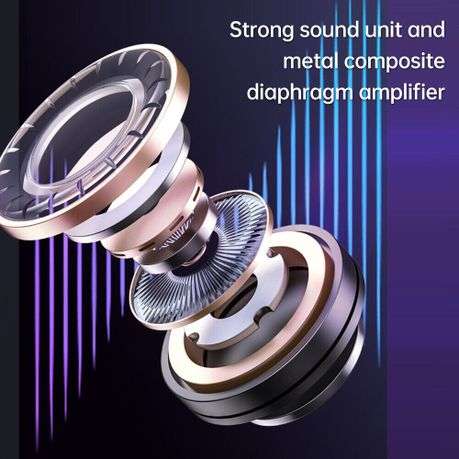 LENOVO - LP80 - RGB Lighting Transparent Design Wireless Earphones - Black