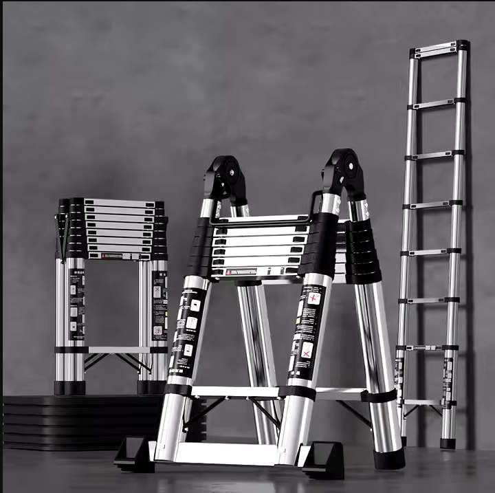 3.7m ultipurpose A-Frame Foldable Extension Telescopic Ladder
