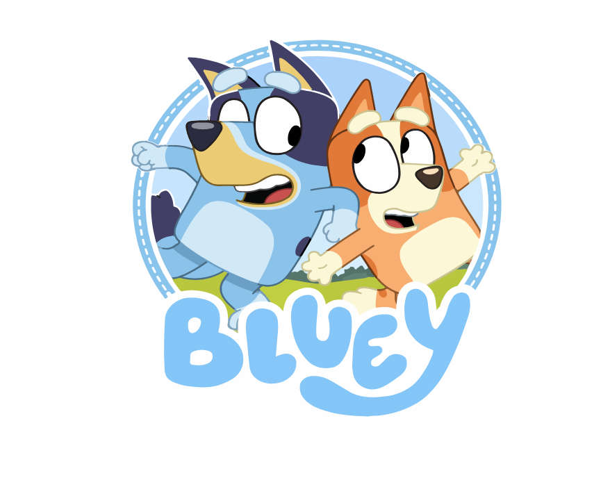 Bluey Wall Viny Sticker