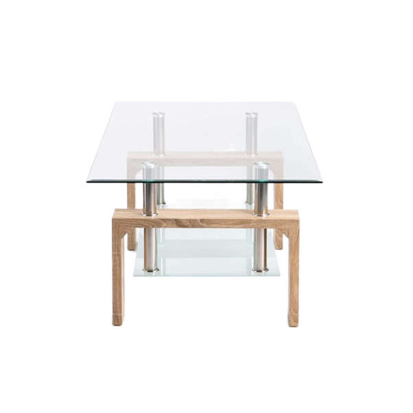 Glass Rectangular Coffee Table