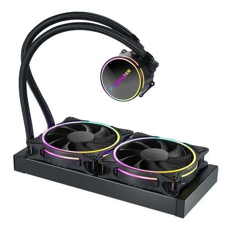 PCBuilder - Hydro Chill 240mm ARGB Liquid CPU Cooler - PCBuilder - Hydro Chill 240mm ARGB Liquid ...