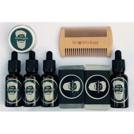 The Beard Boss Brand Full House Beard Care Kit