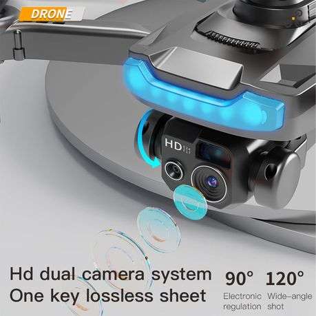 P15 - 4K HD Brushless Drone With Six Gyroscope Technology - Black