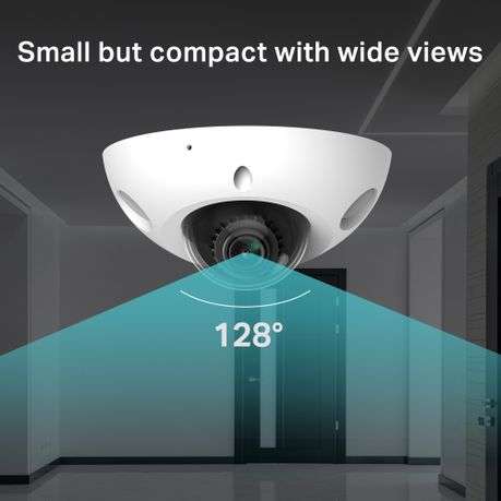 Tp-Link - Vigi C230Imini-2.8 3MP IR Mini Dome Network Camera (2.8mm) - Tp-Link - Vigi C230Imini-2...