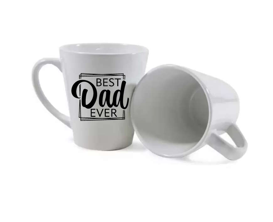 Best Dad Ever Conical Coffee Mug