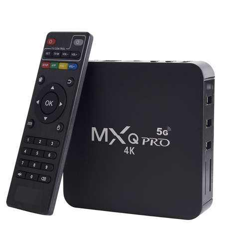 MXQ Pro TV Box 4K 5G HD Android 11.1 Rocket Processor Chip