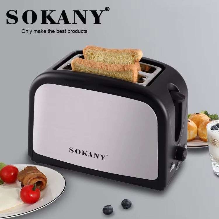 2-Slice Electric Automatic Bread Toaster