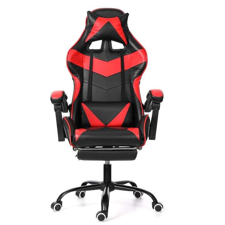 Gaming Chair with Pull Out Foot Rest Computer Office Chair