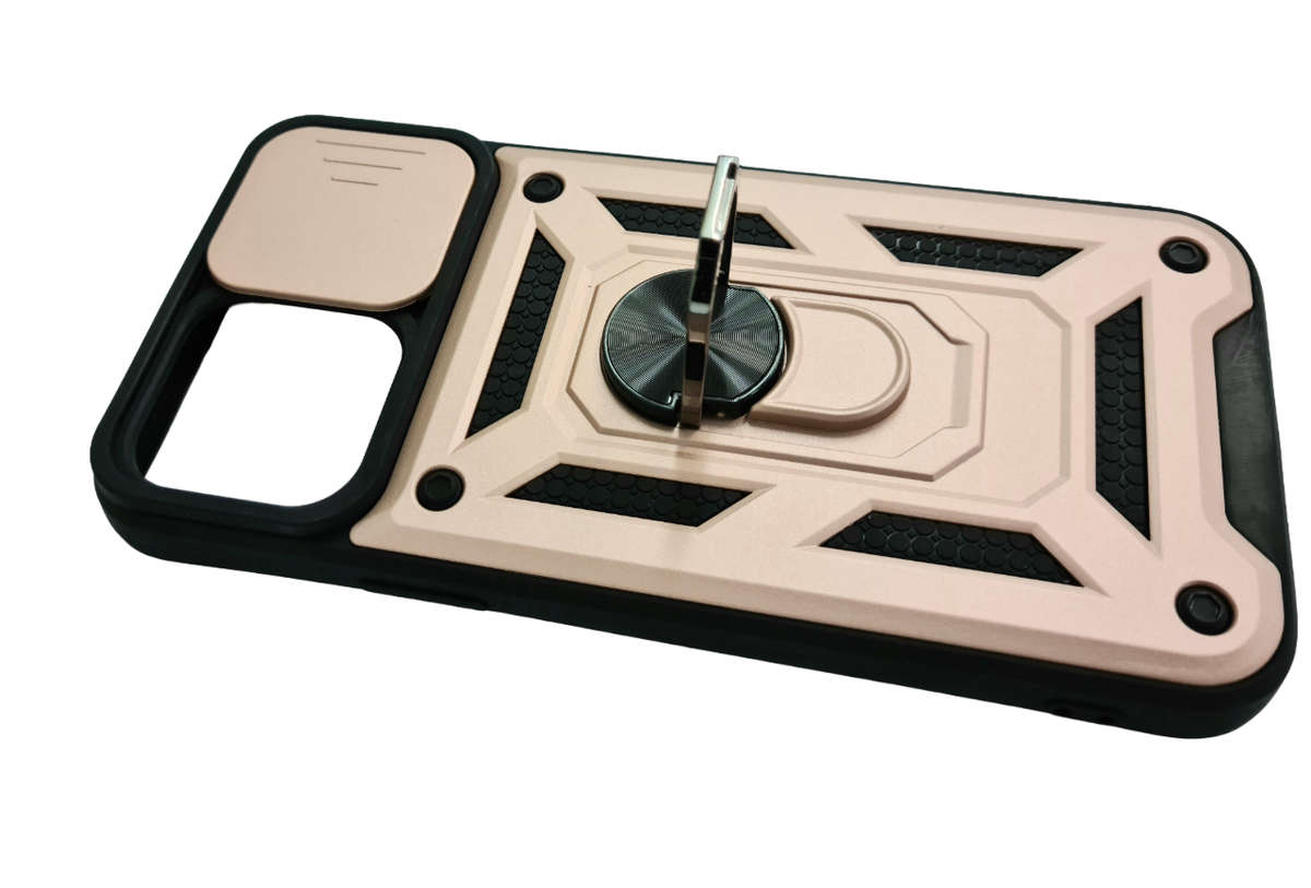 Shockproof Case with Sliding Camera Protection for iPhone 13 Pro Max