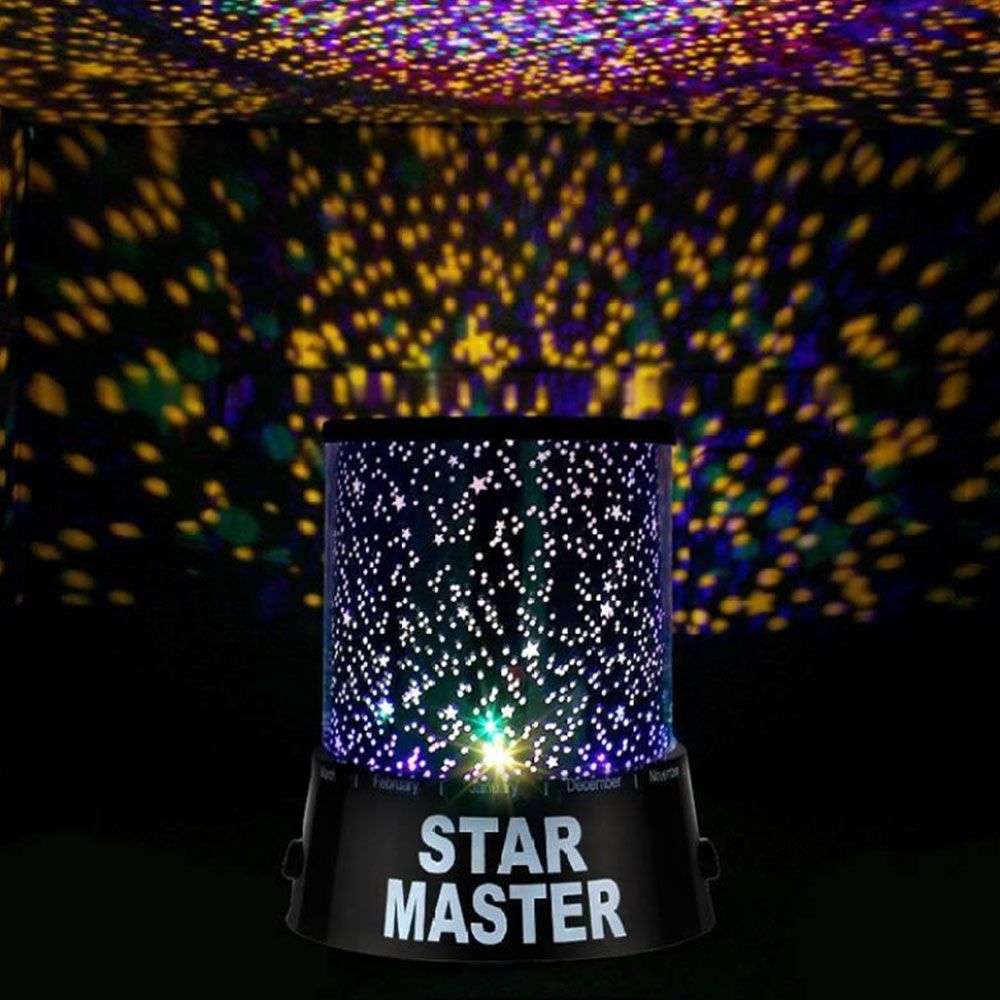 Star Master Night Light Galaxy Projector for Kids & Teens - Galaxy & Stars