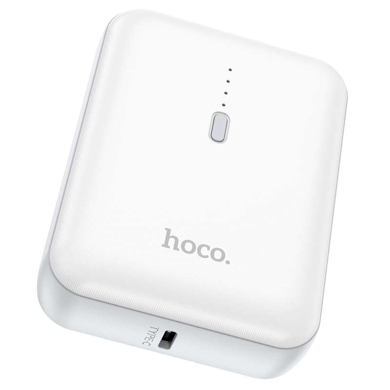 Hoco. Compact Fast Charging 5000mAh Power Bank - J96-White