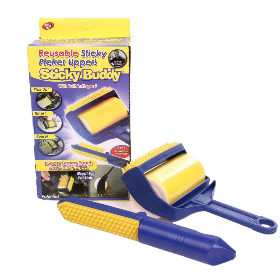 Sticky Buddy 2-in-1 Reusable Lint