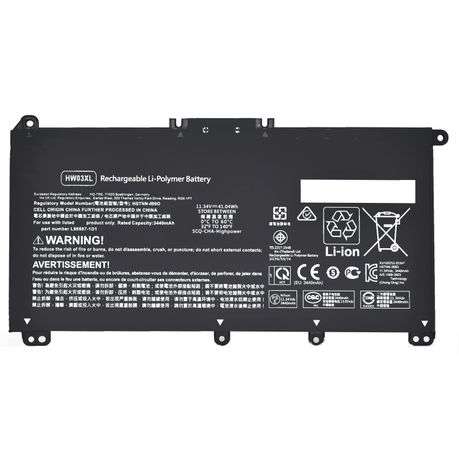 Battery for HP Pavilion 15-EG, 15-eg0067ST, 15-eg0027OD Series (HW03XL)