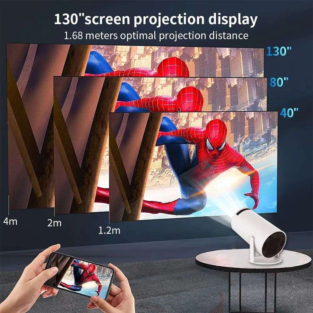4K Smart LED Projector