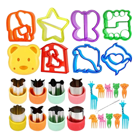Cookie Cutters - Sandwich Cutters set for Kids