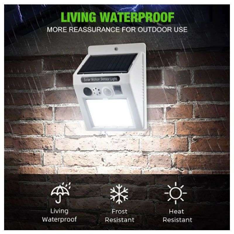 Solar Sound And Light Alarm Lamp