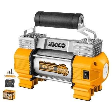 Ingco  Auto Air Compressor DC12-13.5V 120PSI - Ingco  Auto Air Compressor DC12-13.5V 120PSI