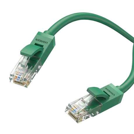Ugreen - RJ45 CAT6 2m LAN Network Cable - (1Gbps, 250MHz)  Green - Ugreen - RJ45 CAT6 2m LAN N...