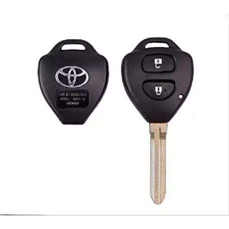 Protective 2 Button Key Replacement Shell for Toyota with Logo