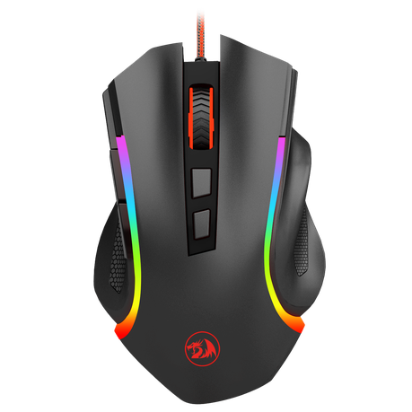 Redragon - Griffin 7200DPI Gaming Mouse - Black - Redragon - Griffin 7200DPI Gaming Mouse - Black