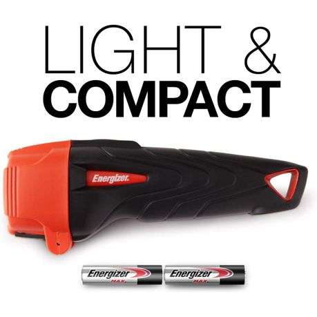 Energizer - Rubber Light X2Aaa - 60 Lumens 50M Range - Energizer - Rubber Light X2Aaa - 60 Lumens...