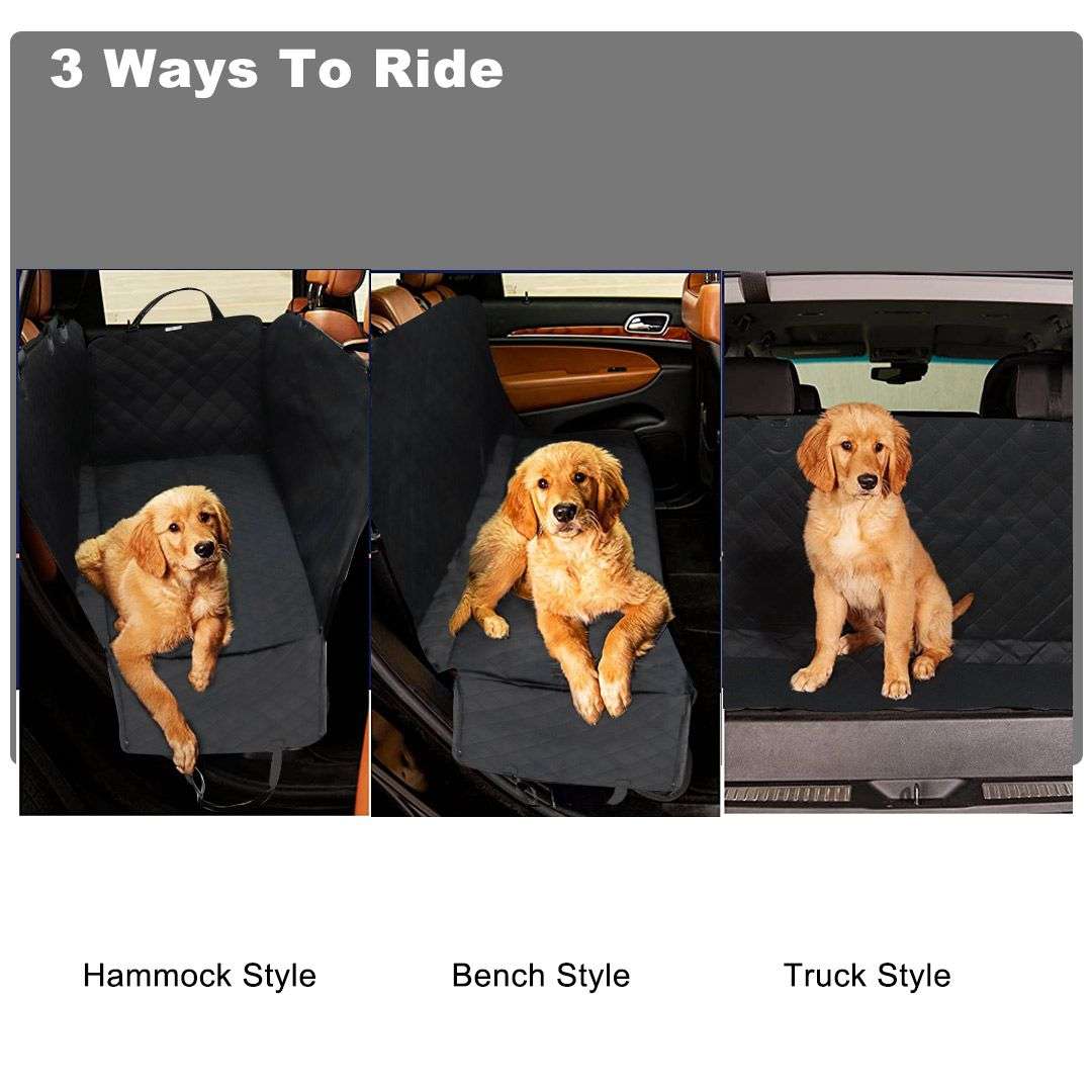 Gogooda Pet Car Seat Cover for Dogs Scratch Proof Machine Washable
