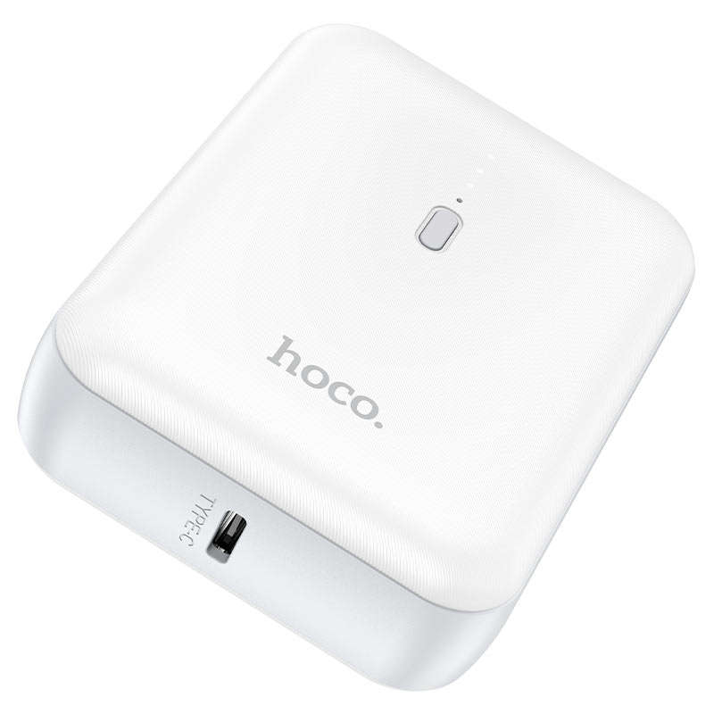 Hoco. Compact Fast Charging 5000mAh Power Bank - J96-White