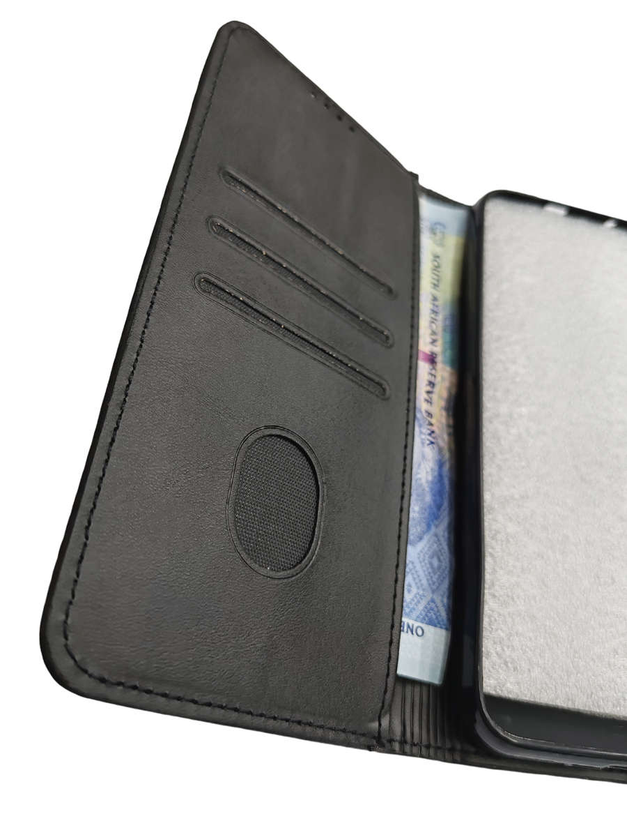 Huawei Nova Y62 Leather Flip Book cover with card Slot