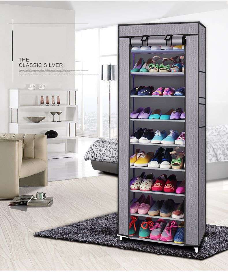 FABRIC SHOE RACK (9 TIER )