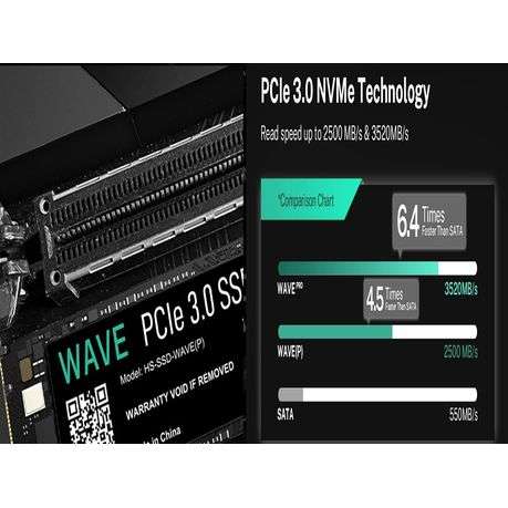 Hiksemi - PCIe3.0 Nvme M.2 256GB Internal Solid State Drive (SSD) - Hiksemi - PCIe3.0 Nvme M.2 25...