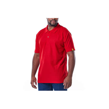 Dromex - 100% Polyester Golfer - Red - 5XL - Dromex - 100% Polyester Golfer - Red - 5XL