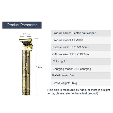 Daling Professional Hair Clippers DL-1067