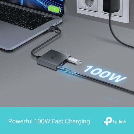 Tp-Link - UH3020C USB Type-C 3-in-1 Hub, 1 x HDMI port, 1x USB-C, 1x USB-A - Tp-Link - UH3020C US...