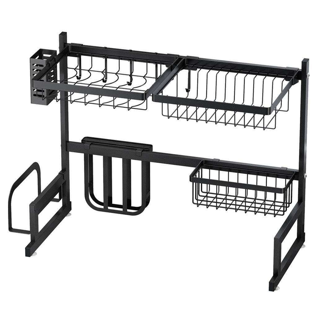 Jack Brown 85 cm Kitchen Over The Sink Dish Drying Rack