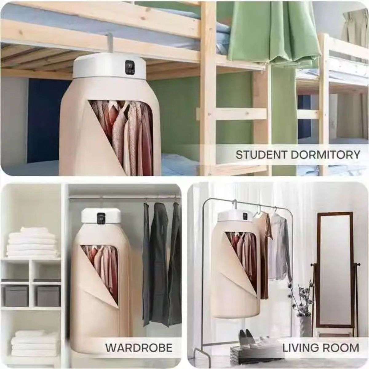 Portable Electric Dryer with Timer Function