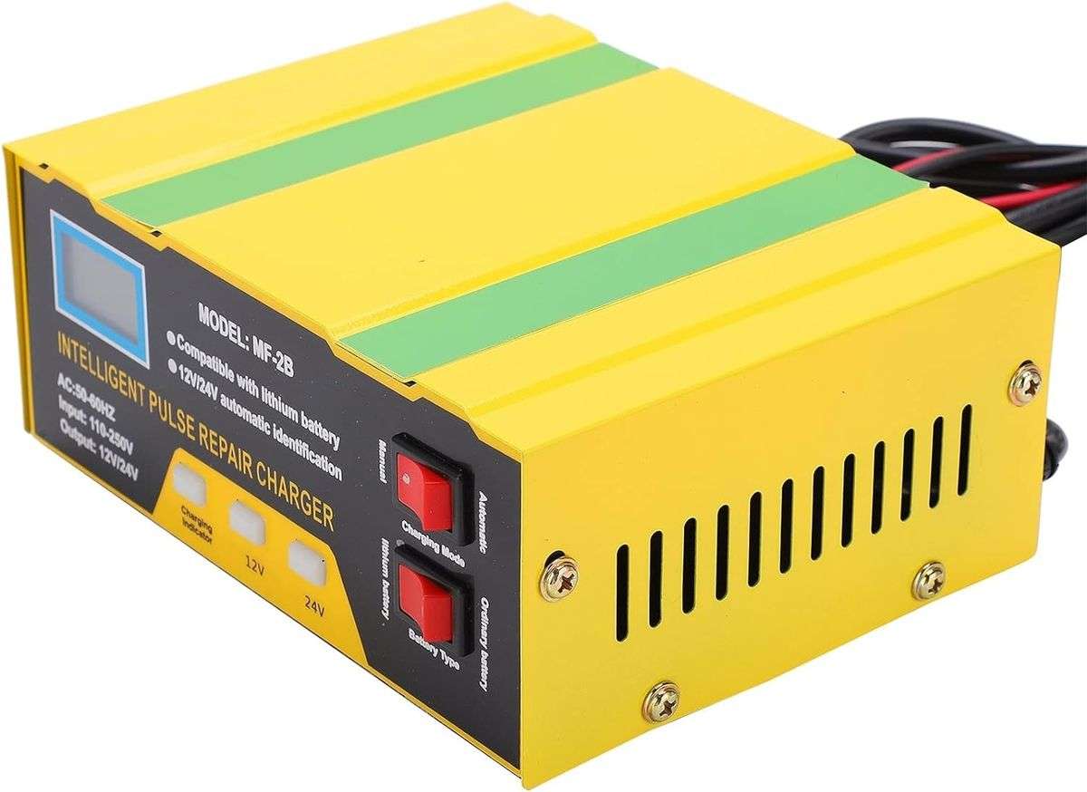 AC250V Full Intelligent Battery Charger 180W Temperature